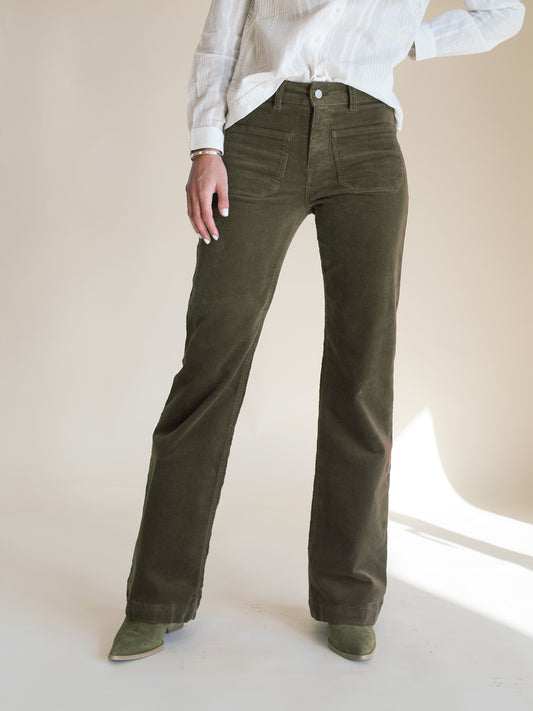 PANTALÓN PANA ACAMPANADO