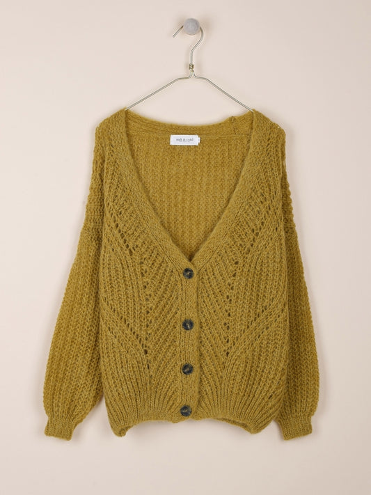 CHAQUETA OVERSIZE CON MENGUADOS