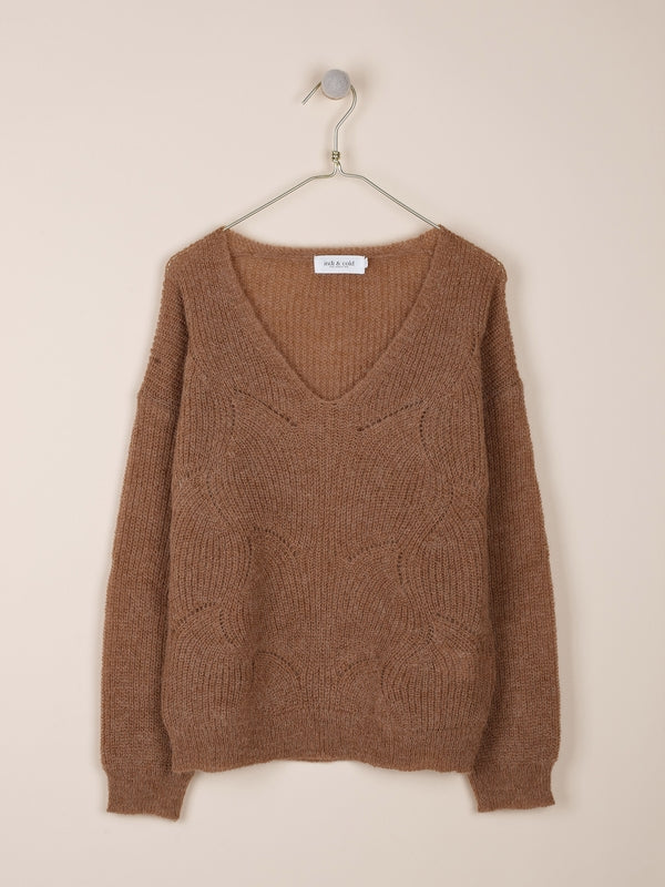JERSEY DE ALPACA CON MENGUADOS