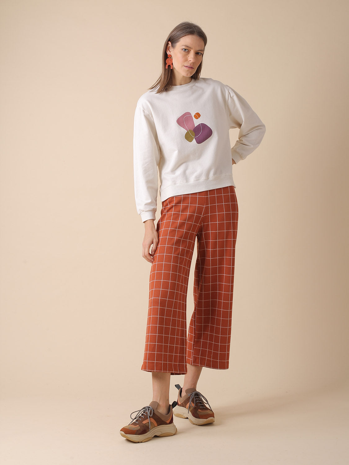 SUDADERA CON ESTAMPADO POSICIONAL