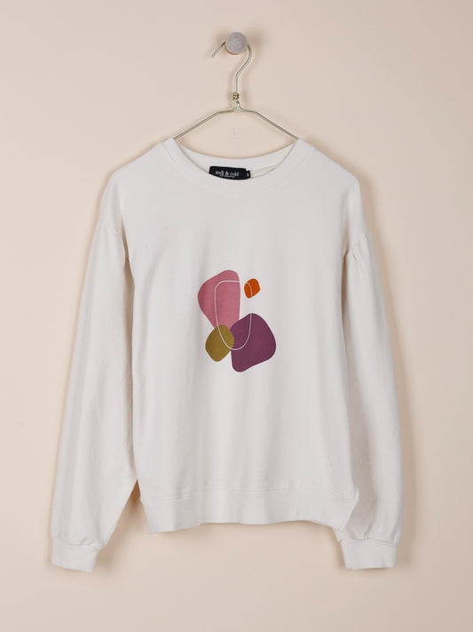 SUDADERA CON ESTAMPADO POSICIONAL