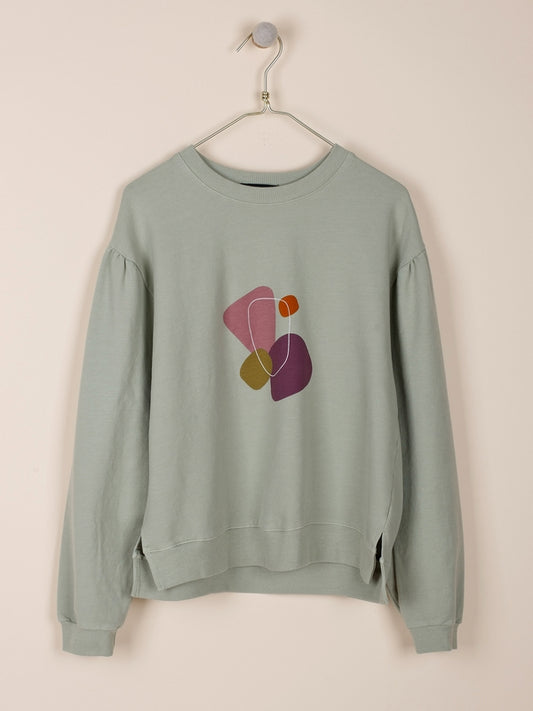 SUDADERA CON ESTAMPADO POSICIONAL