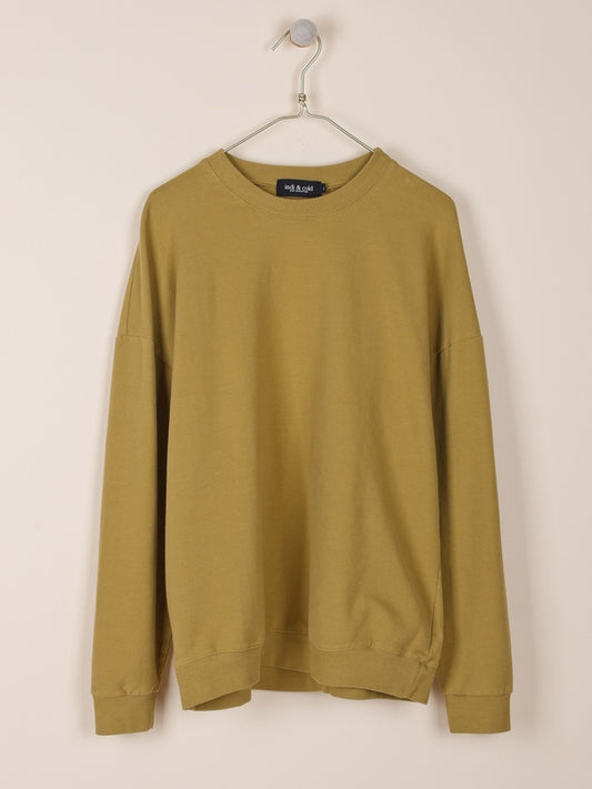 SUDADERA OVERSIZE TINTE EN PRENDA