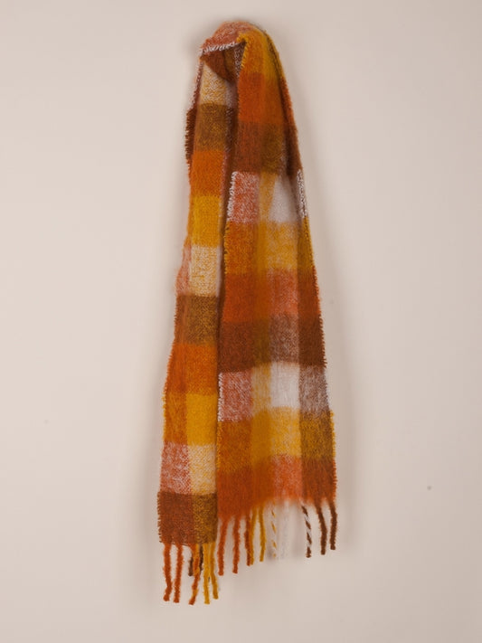BUFANDA MULTICOLOR CON MOHAIR Y MERINO