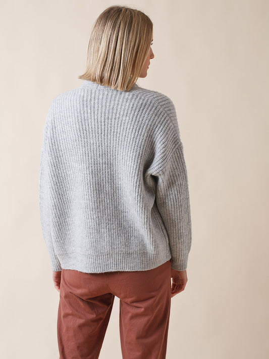 OVERSIZED RIBBED JACKET