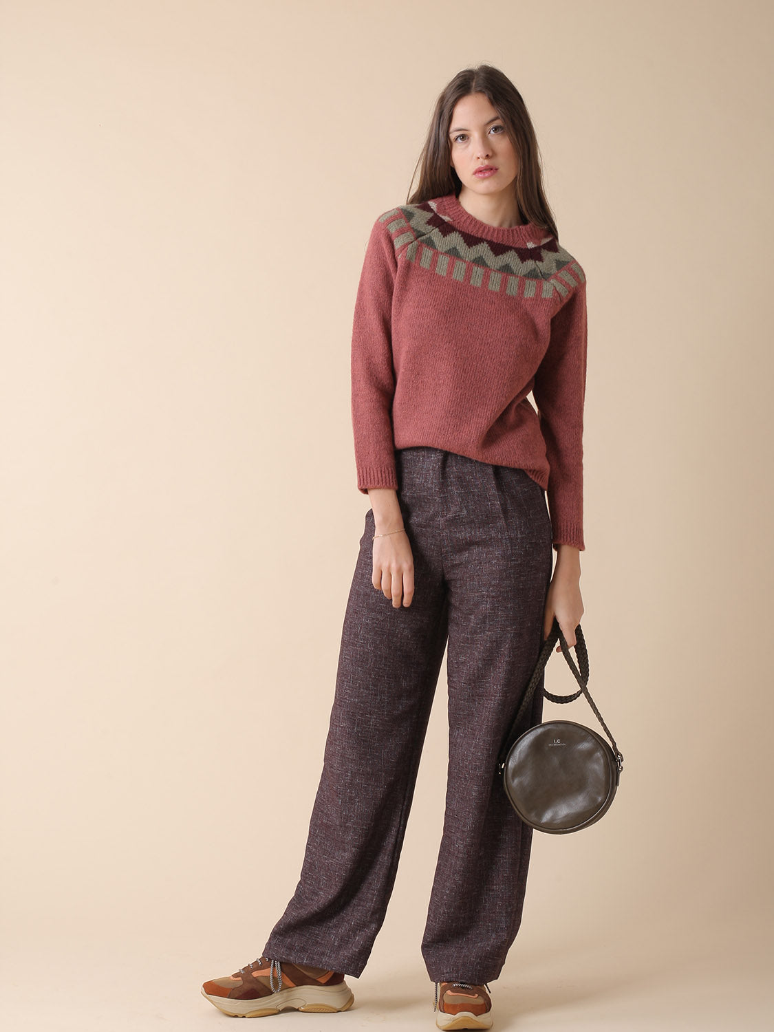 JERSEY CON CENEFA DE JACQUARD