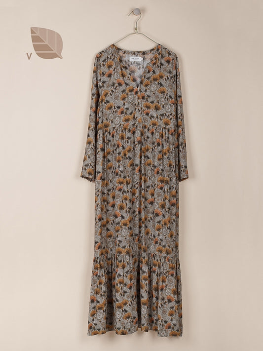 VESTIDO JANE ESTAMPADO DIENTE DE LEÓN