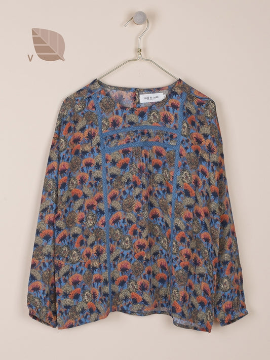 BLUSA ESTAMPADA EN VISCOSA ECOVERO