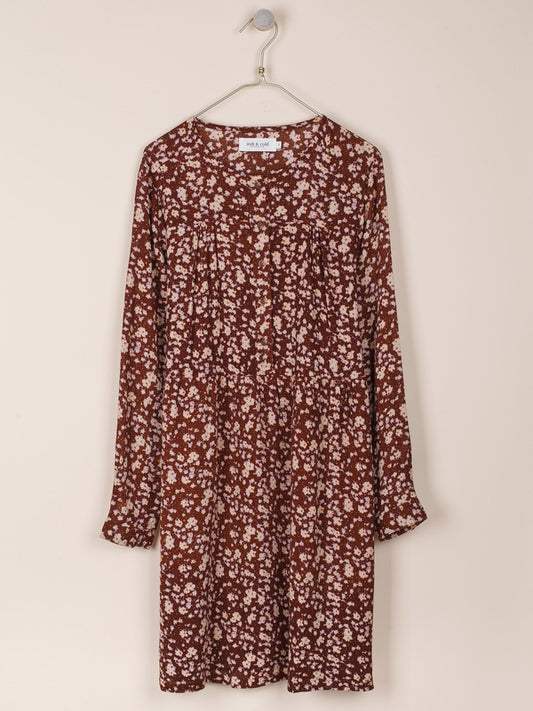 VESTIDO BOBBIE EN BAMBULA DE VISCOSA