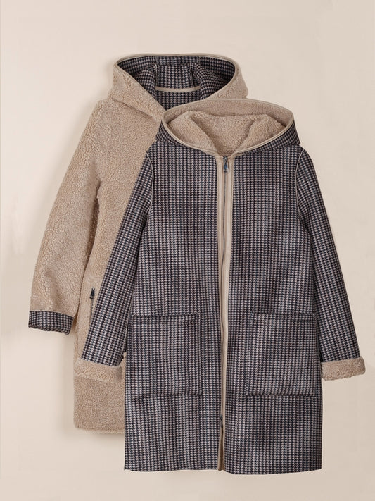 ABRIGO REVERSIBLE DOBLE FAZ