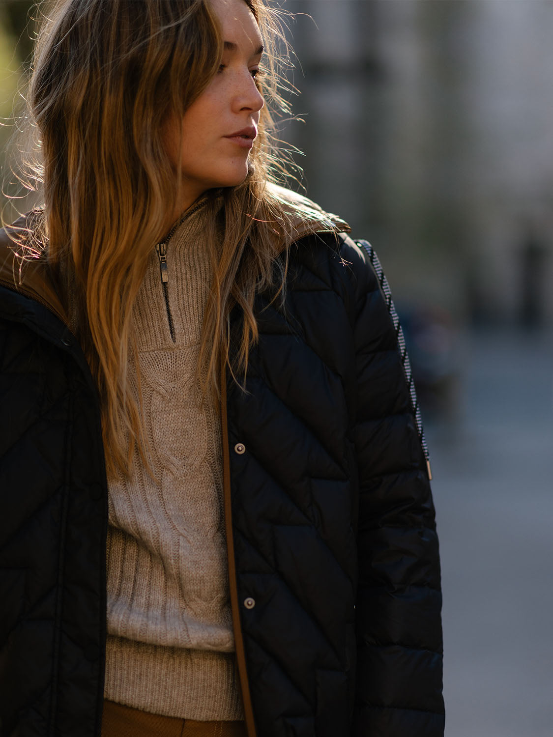 TURTLENECK SWEATER MADE FROM RECYCLED POLYESTER