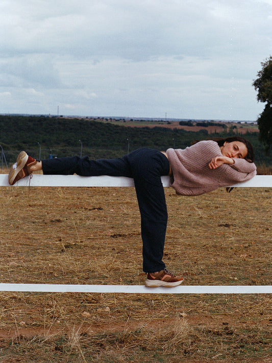 PANTALÓN CROP ENGOMADO