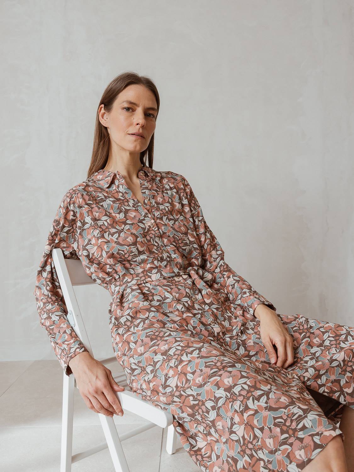 VESTIDO CAMISERO RETRO
