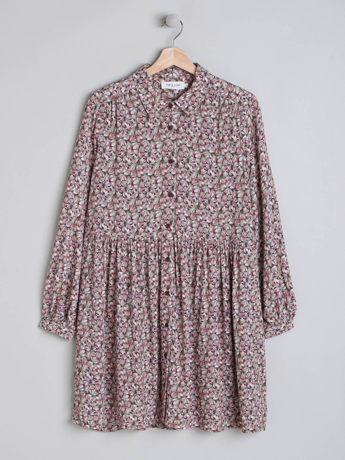 VESTIDO CAMISERO FLOR