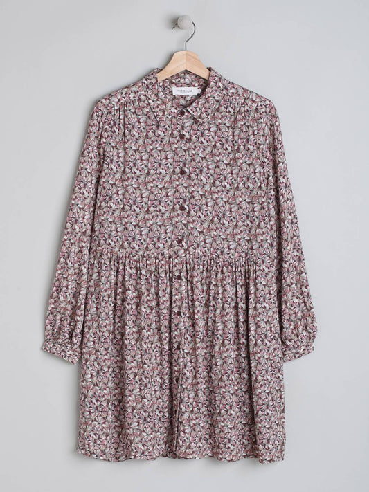 VESTIDO CAMISERO FLOR