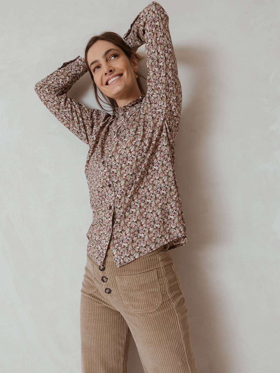 CAMISA ESTAMPADA FLOR
