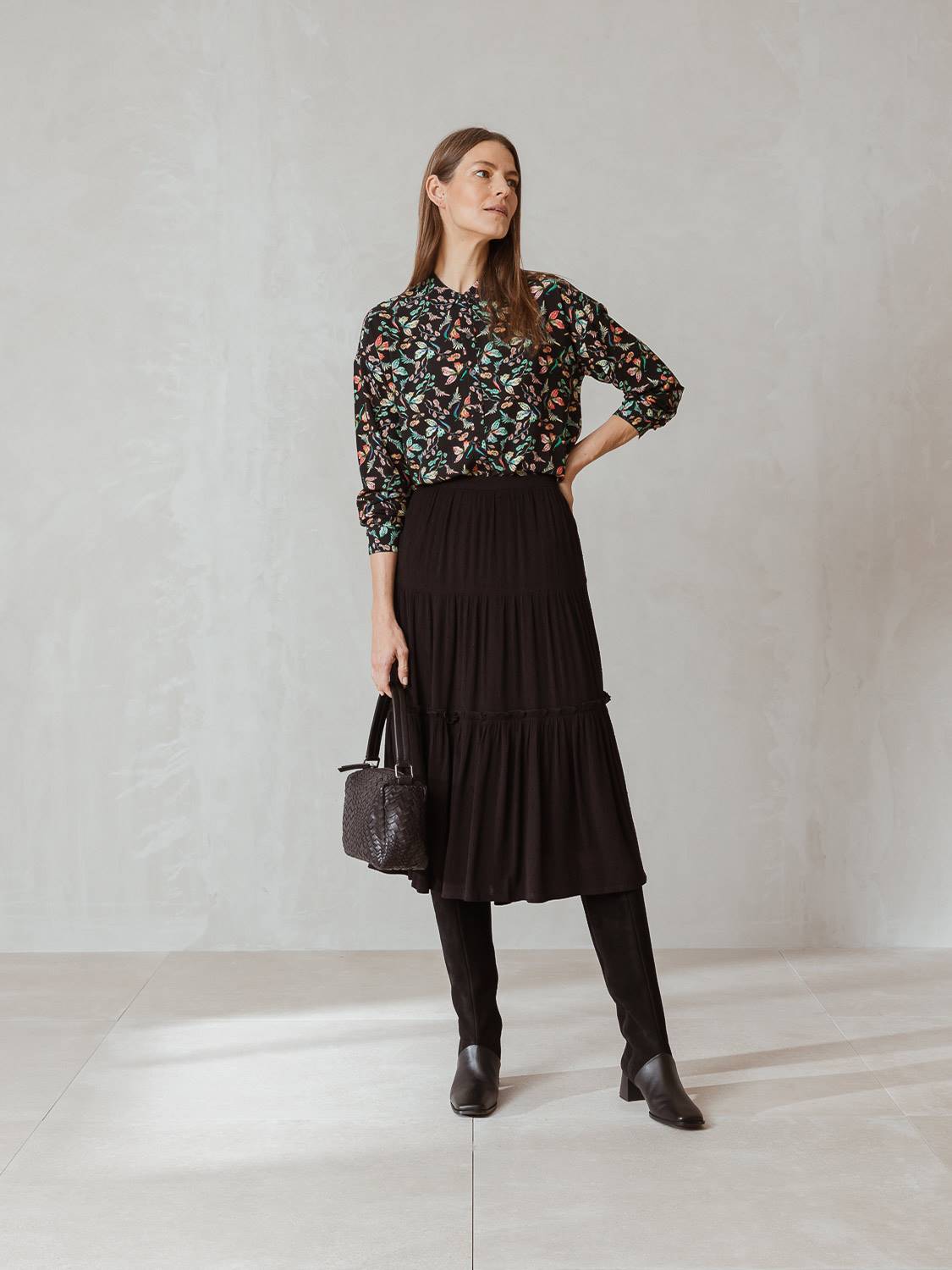 CAMISA SIENNA HOJAS