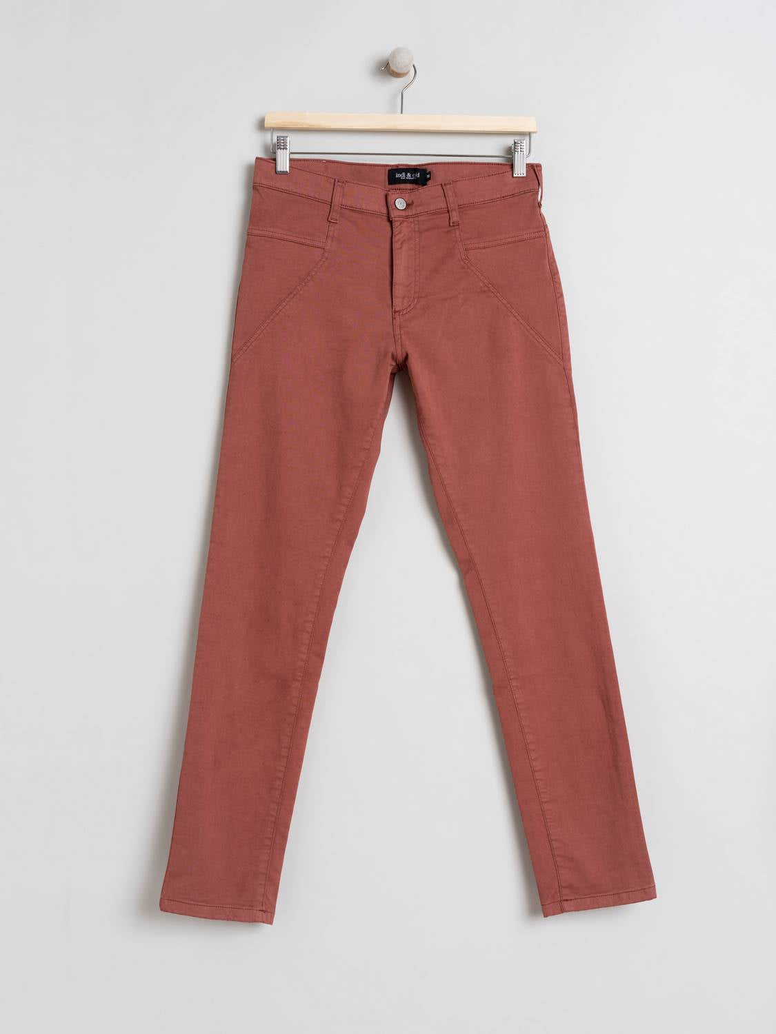 PANTALÓN SLIM ALGODÓN