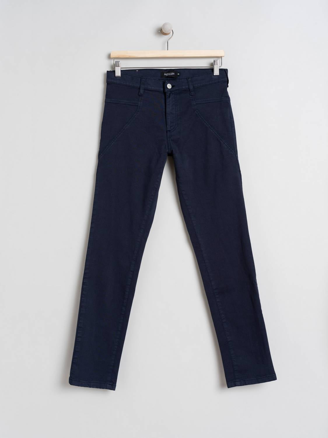 PANTALÓN SLIM ALGODÓN