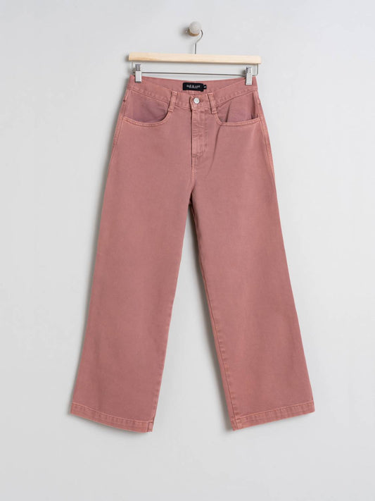 PANTALÓN CROP ALGODÓN.