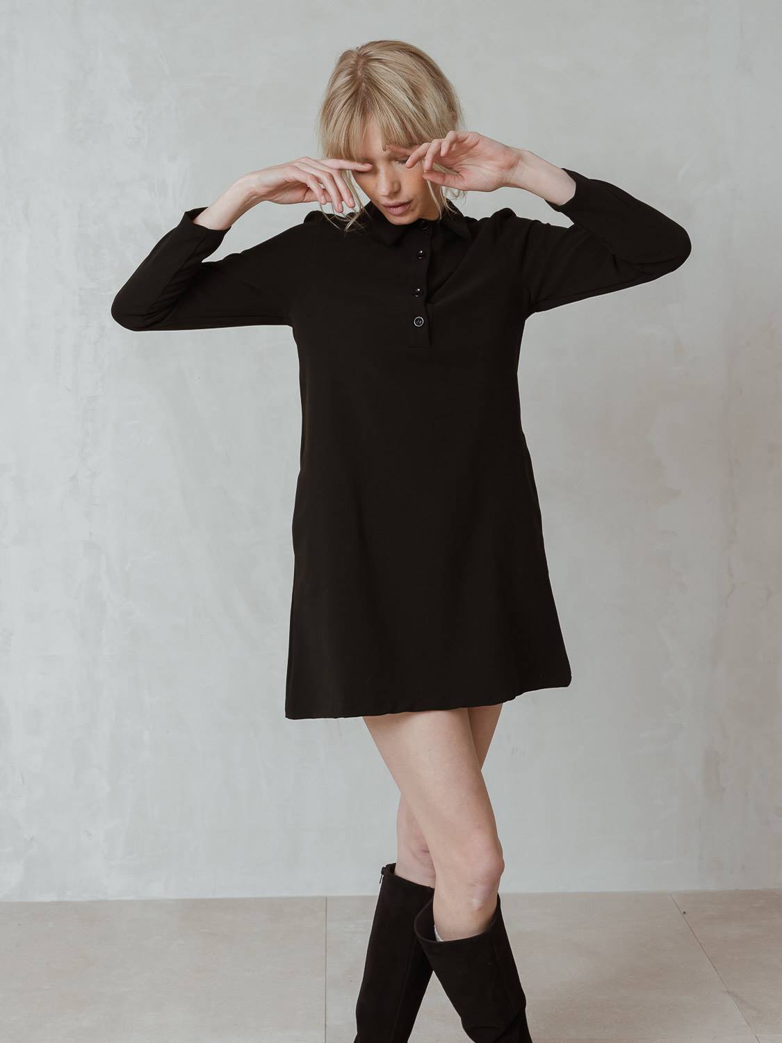 VESTIDO MINI RETRO VISCOSA