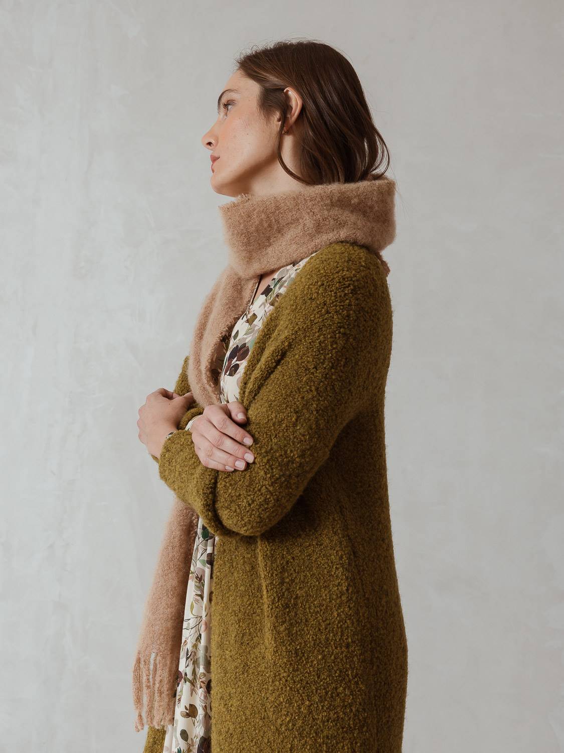 CHAQUETA PUNTO MAXI