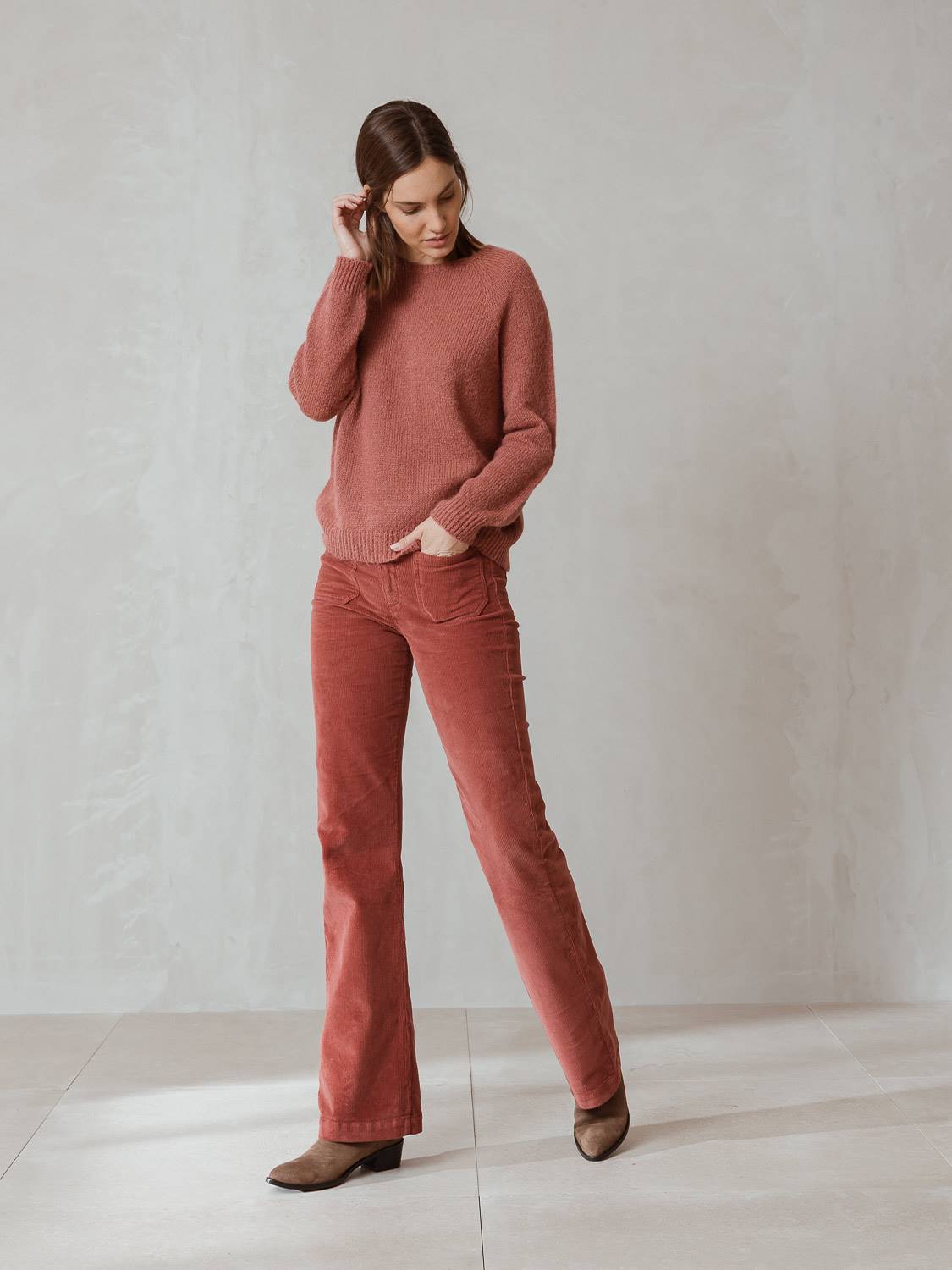 PULL EN MAILLE D'ALPAGA