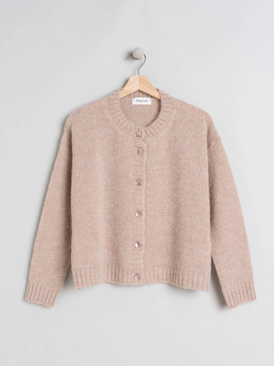 CARDIGAN CORTO ALPACA