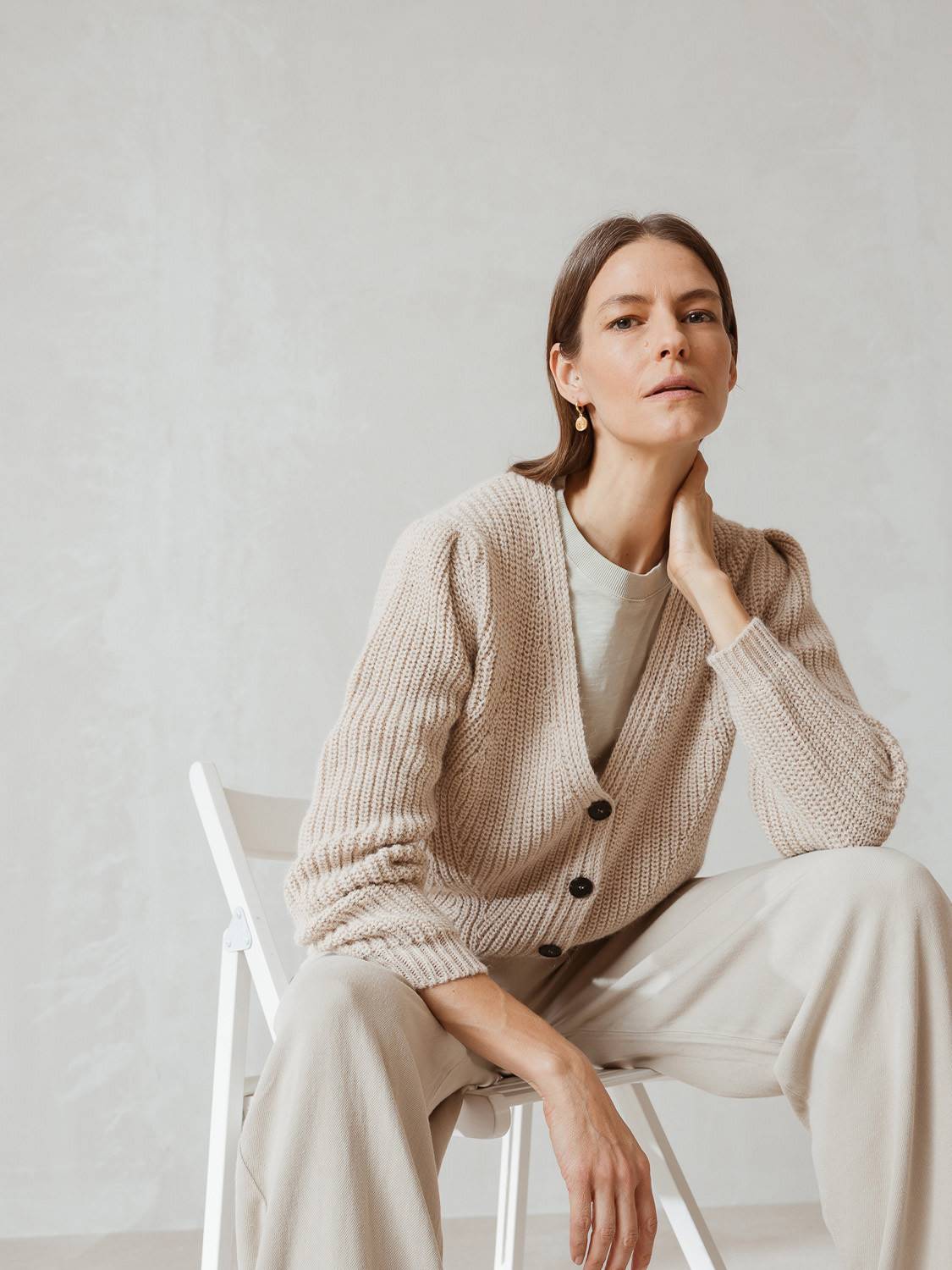 CARDIGAN CORTO PICO