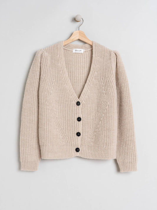 CARDIGAN CORTO PICO
