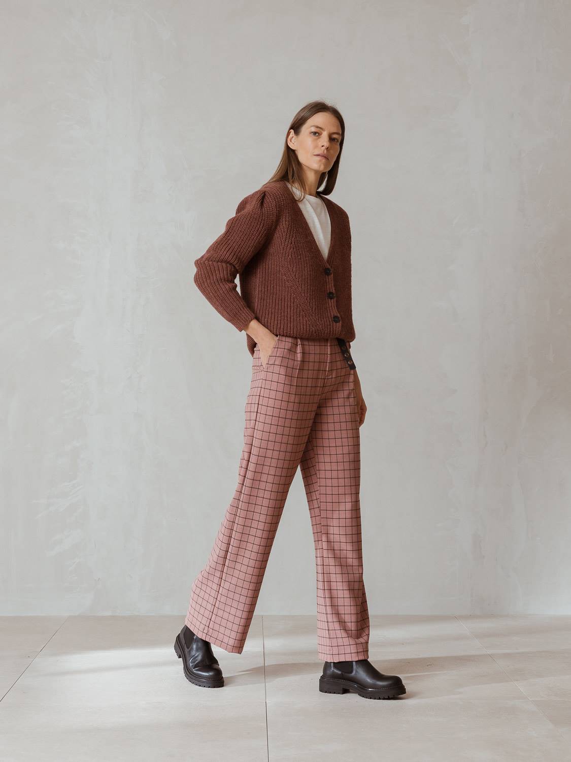 CARDIGAN CORTO PICO