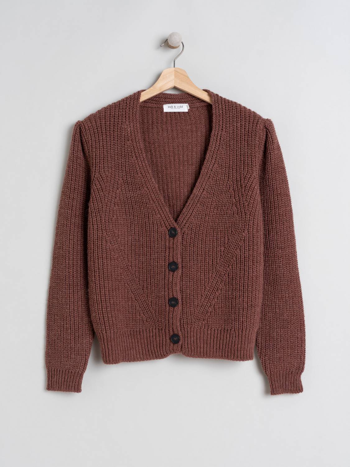 CARDIGAN CORTO PICO