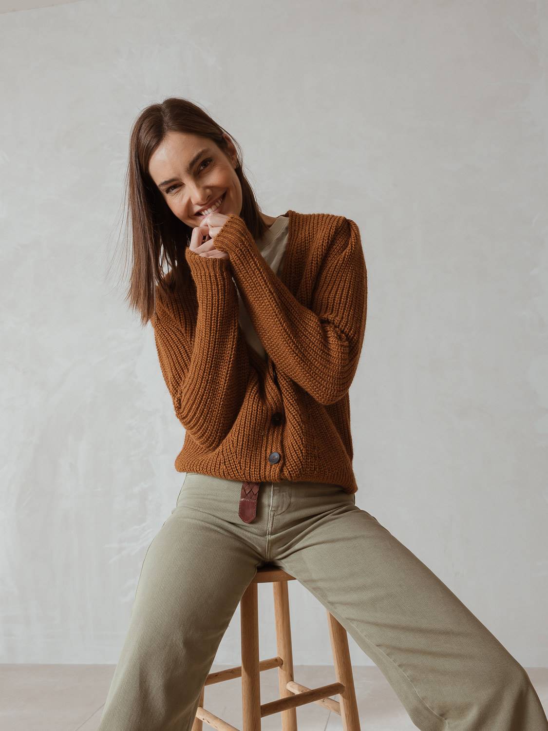 CARDIGAN CORTO PICO