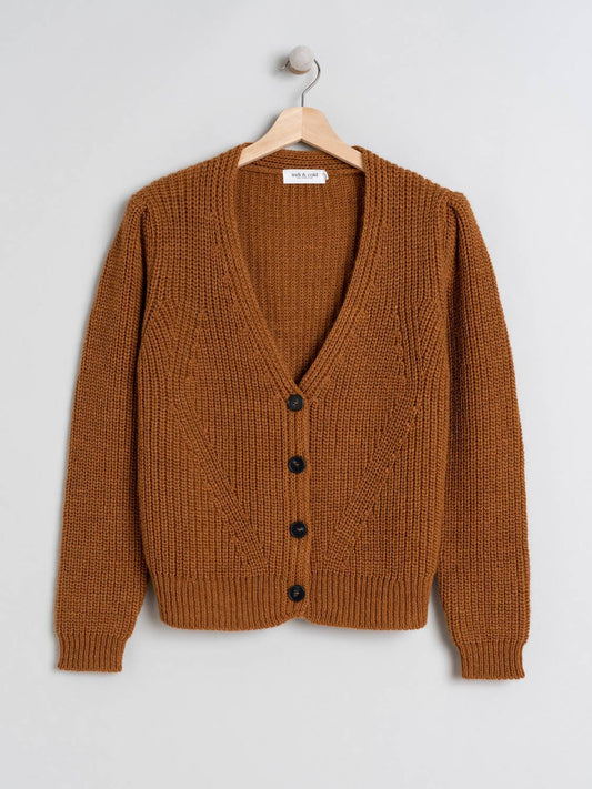 CARDIGAN CORTO PICO