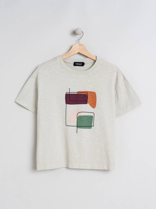 CAMISETA CROP SERIGRAFIA