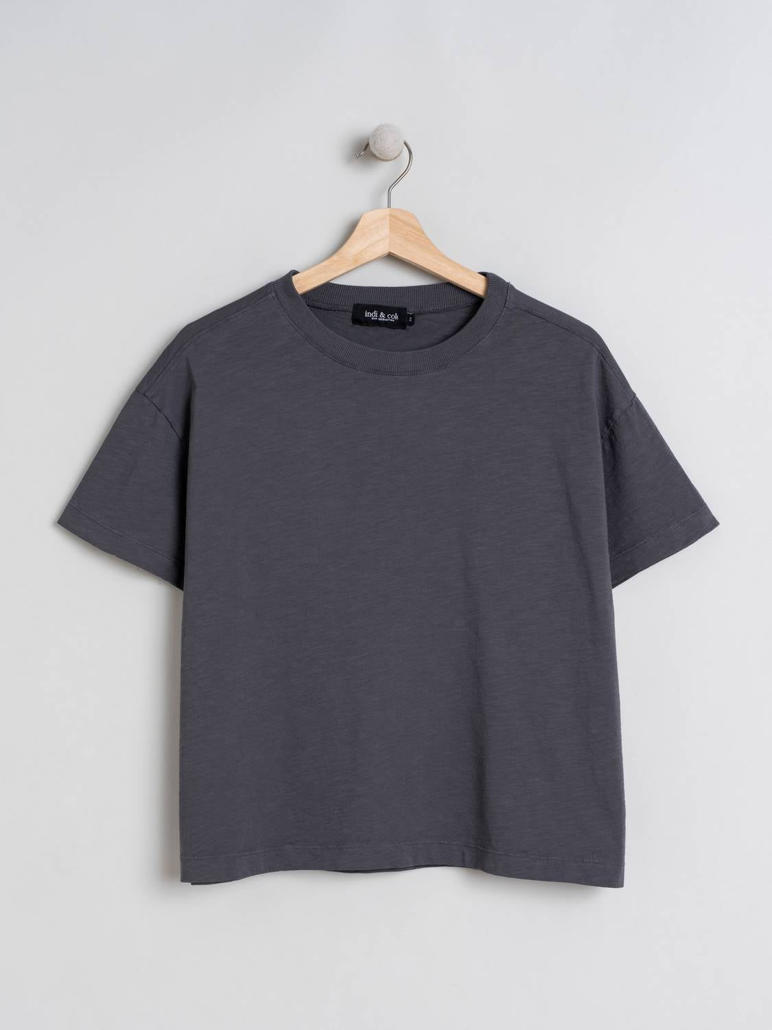 CAMISETA CROP ALGODÓN