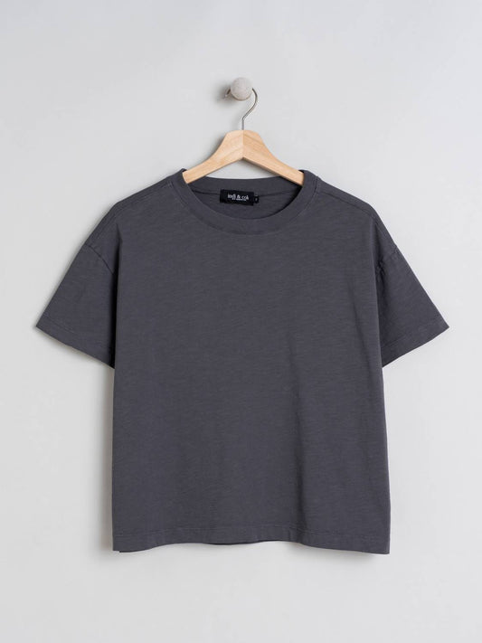 CAMISETA CROP ALGODÓN