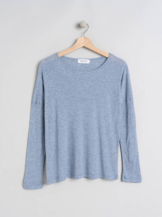 CAMISETA BÁSICA MELANGE