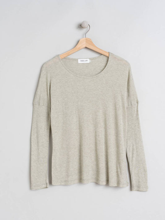 CAMISETA BÁSICA MELANGE