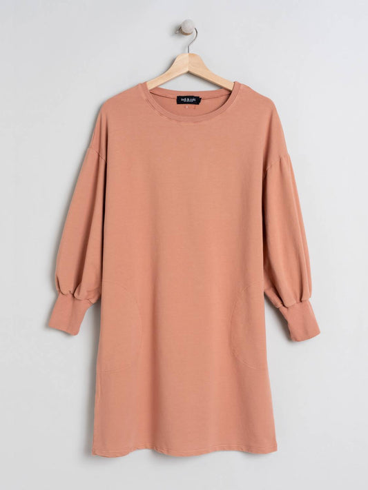 VESTIDO SUDADERA ALGODÓN
