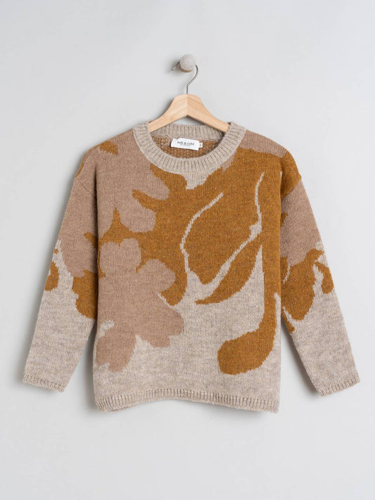 JERSEY HOJAS JACQUARD
