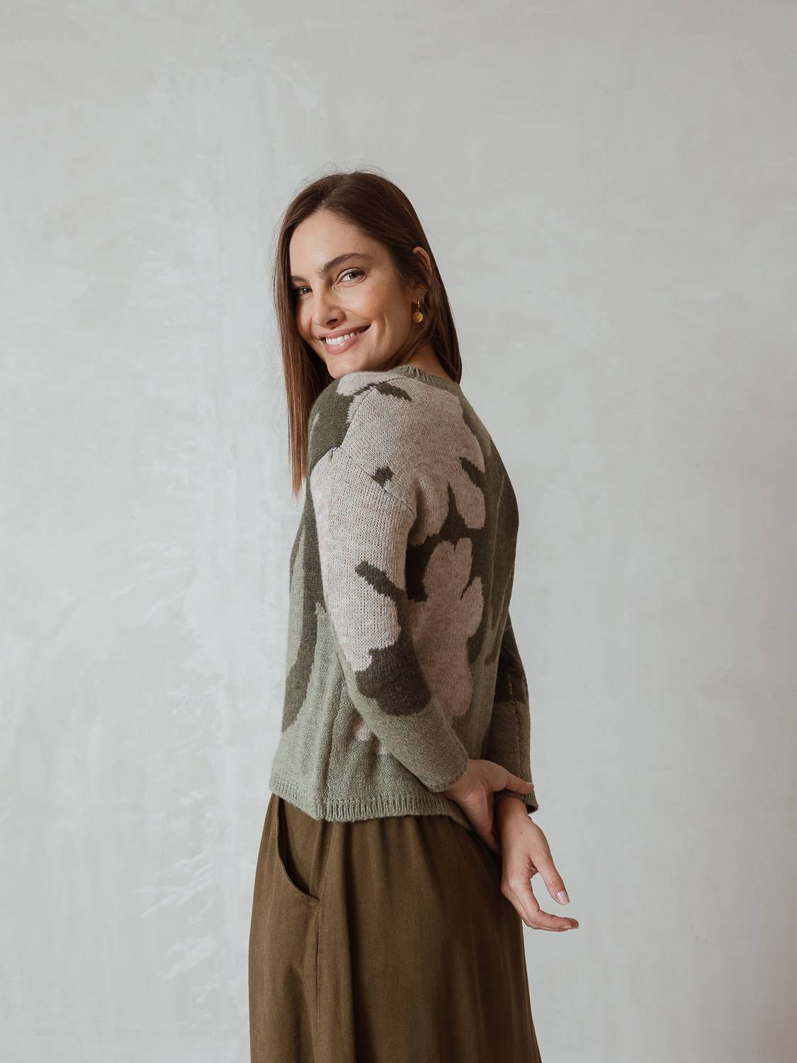 JERSEY HOJAS JACQUARD