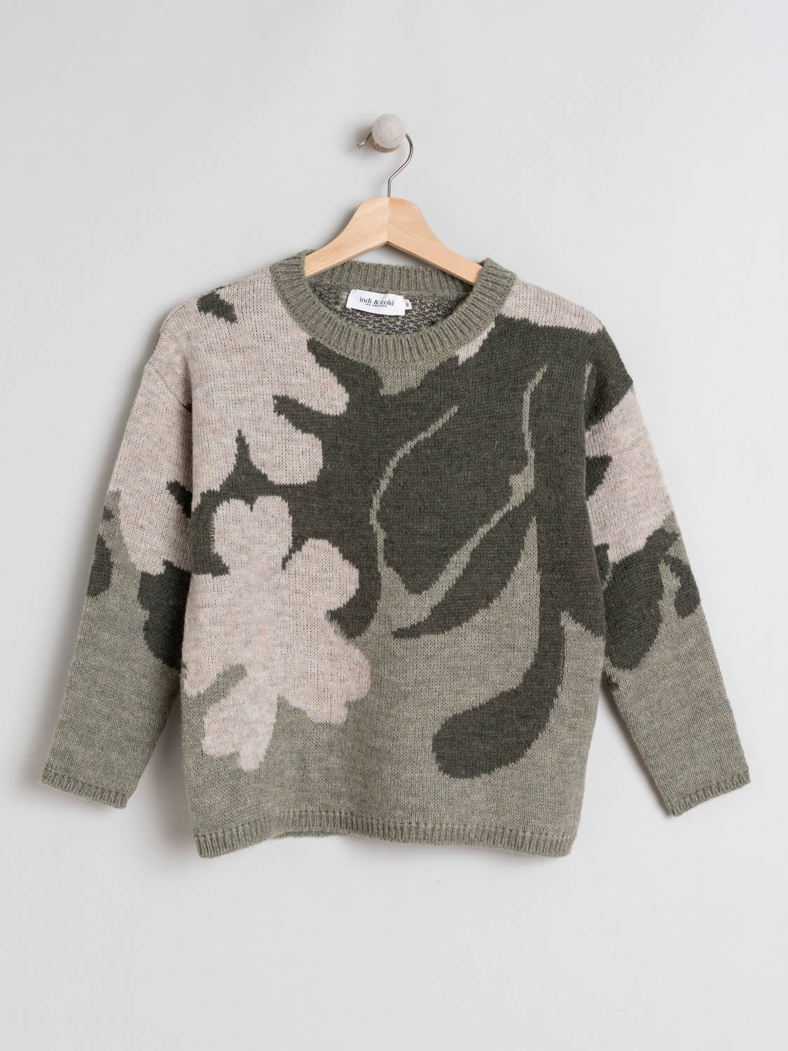 JERSEY HOJAS JACQUARD