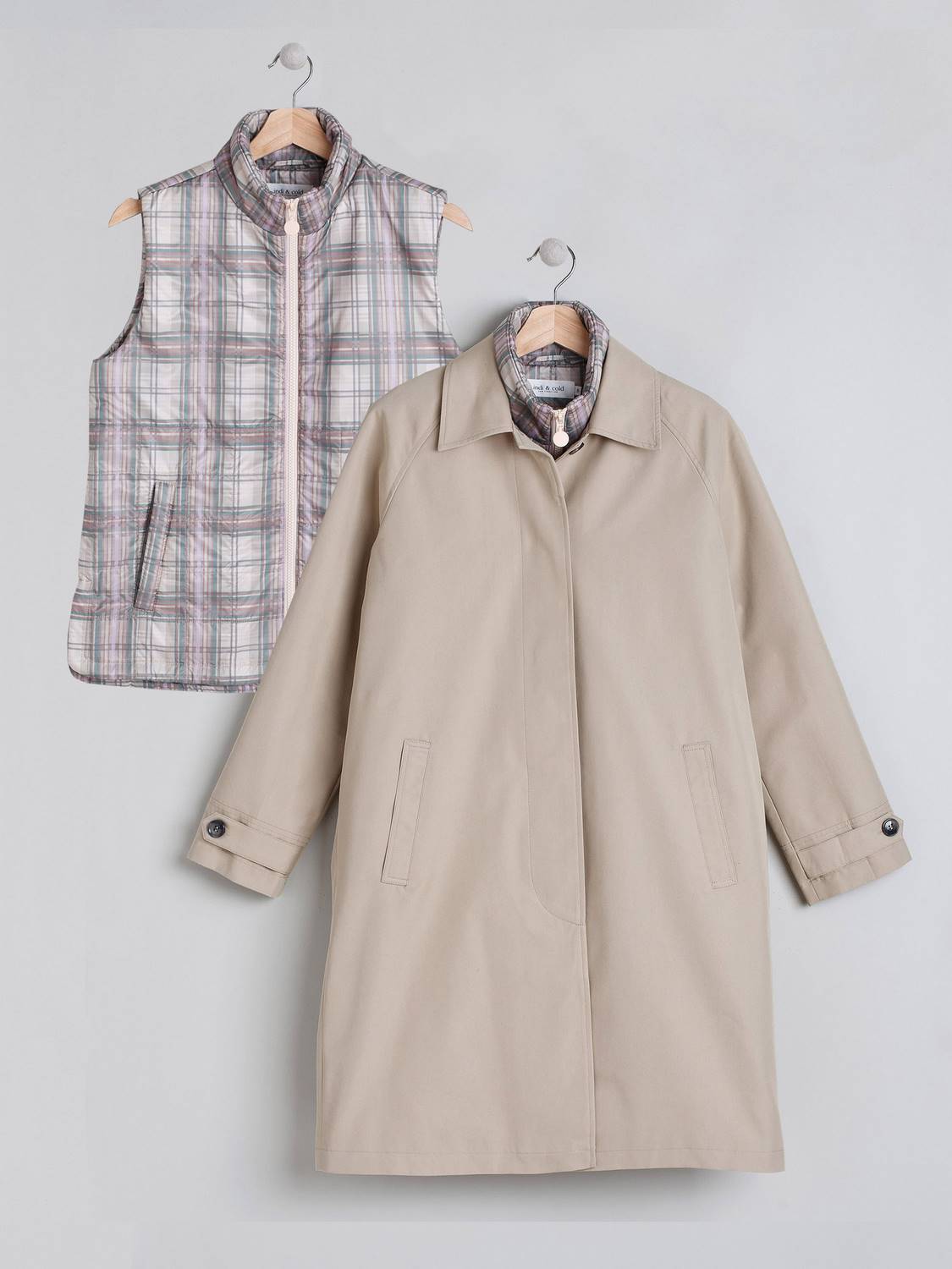 TRENCH COAT VEST