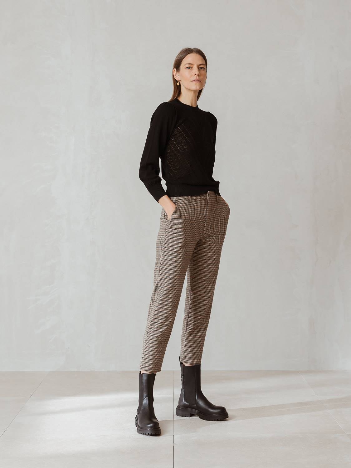 PANTALÓN CHINO CUADROS