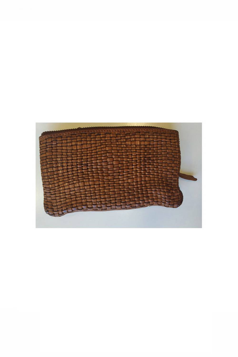 CARTERA PIEL TRENZADA