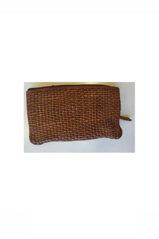 CARTERA PIEL TRENZADA