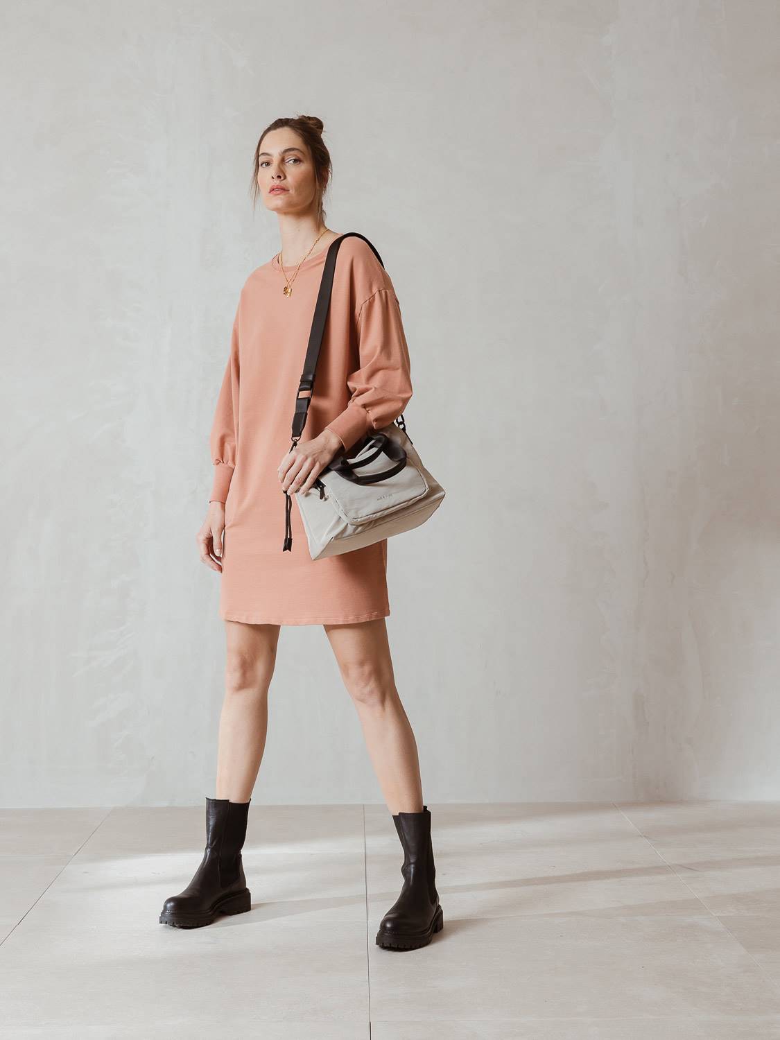 BOLSO MEDIANO GABARDINA
