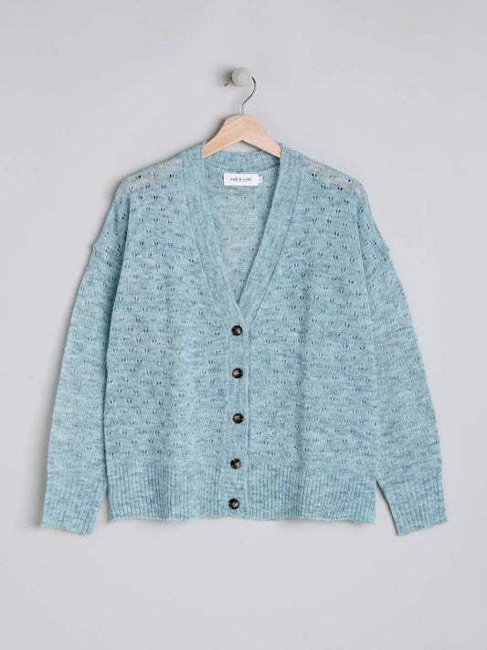 CHAQUETA PUNTO CALADO
