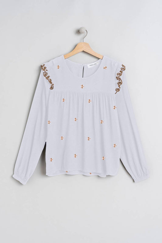 BLUSA BORDADO FLORES
